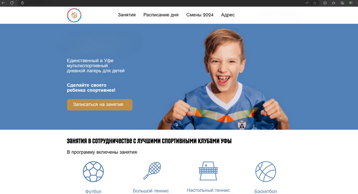 20 субъектам малого и среднего предпринимательства Башкортостана была оказана бесплатная услуга по разработке сайта-slide