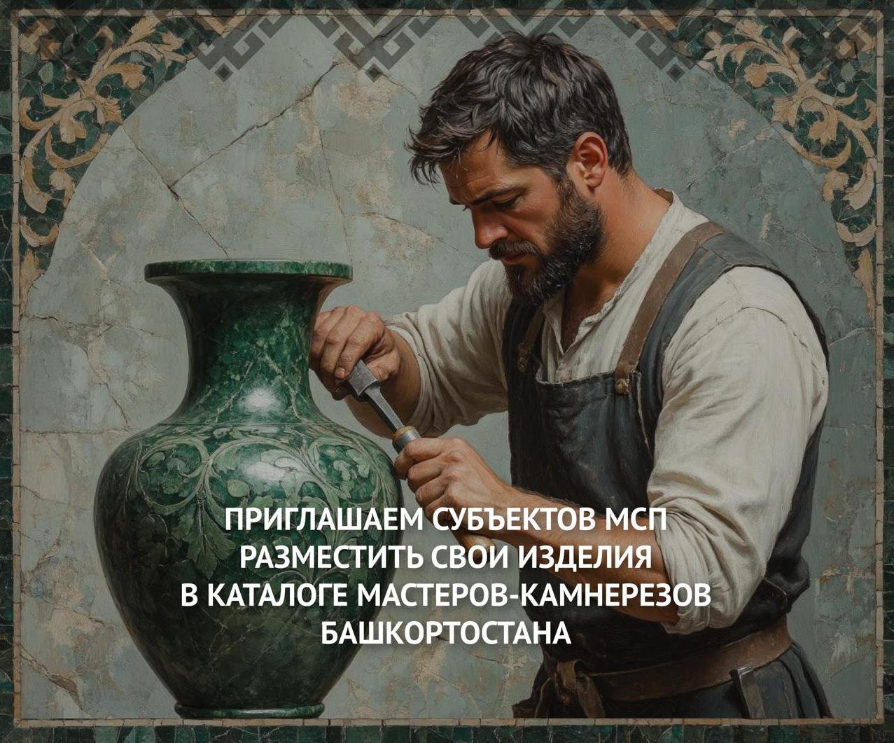 Башкортостан выпускает каталог художественных работ из камня