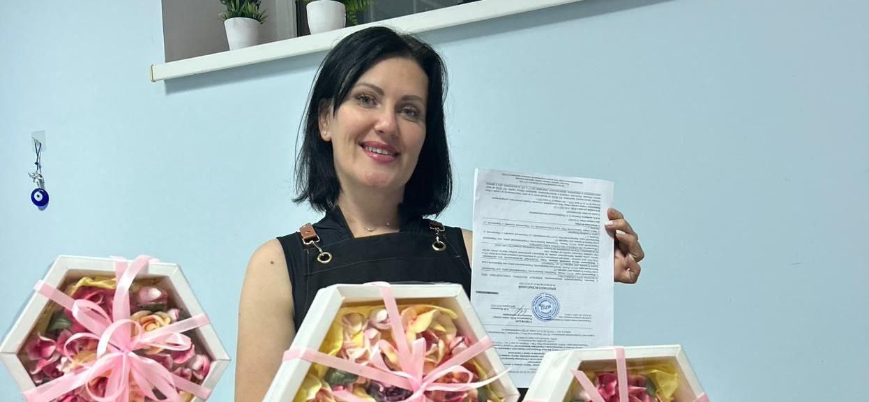 Предприниматель Башкортостана получил госпомощь в сертификации своих уникальных букетов из зефира