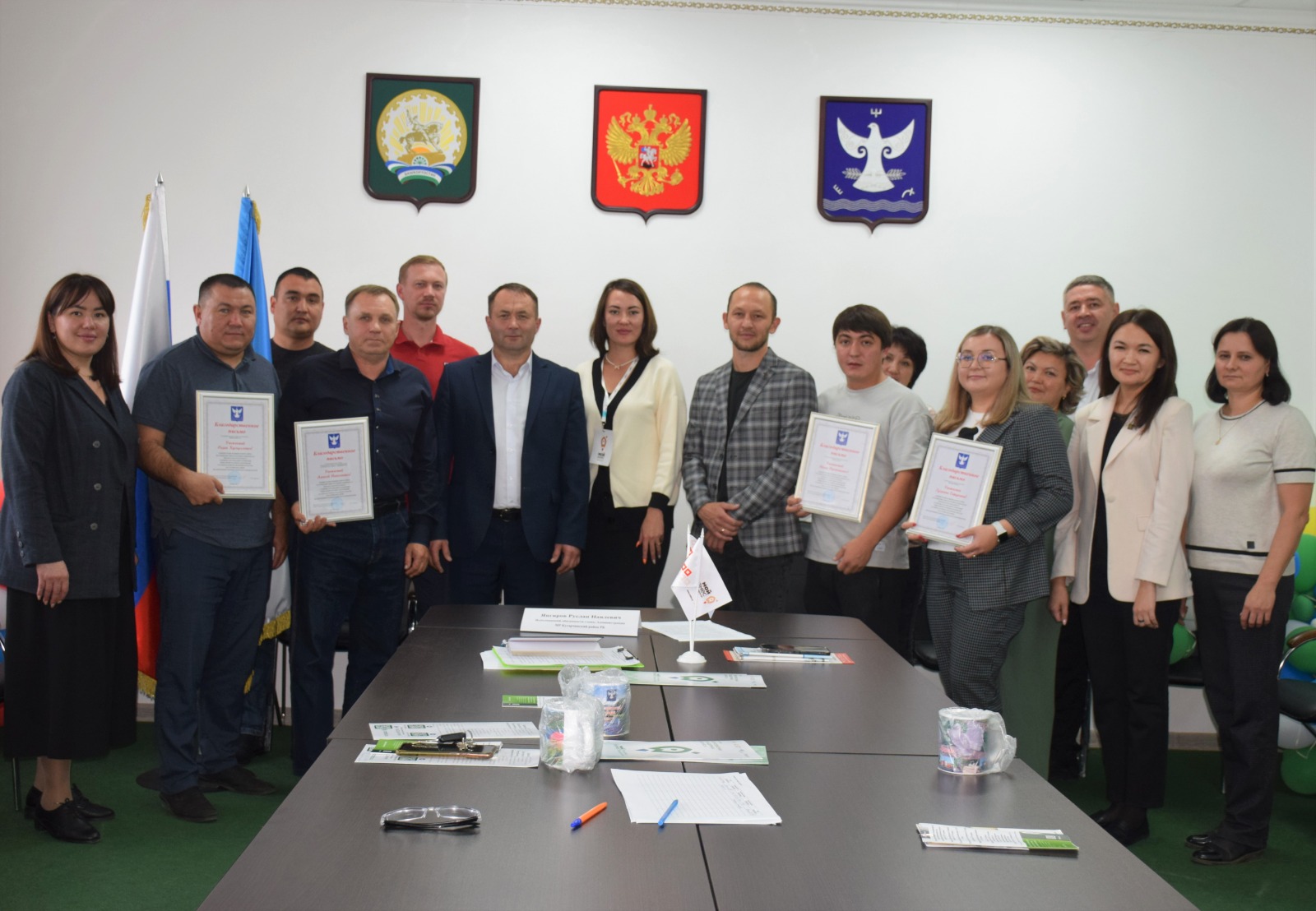 В Кугарчинском районе прошла бизнес-встреча с участием предпринимателей и самозанятых
